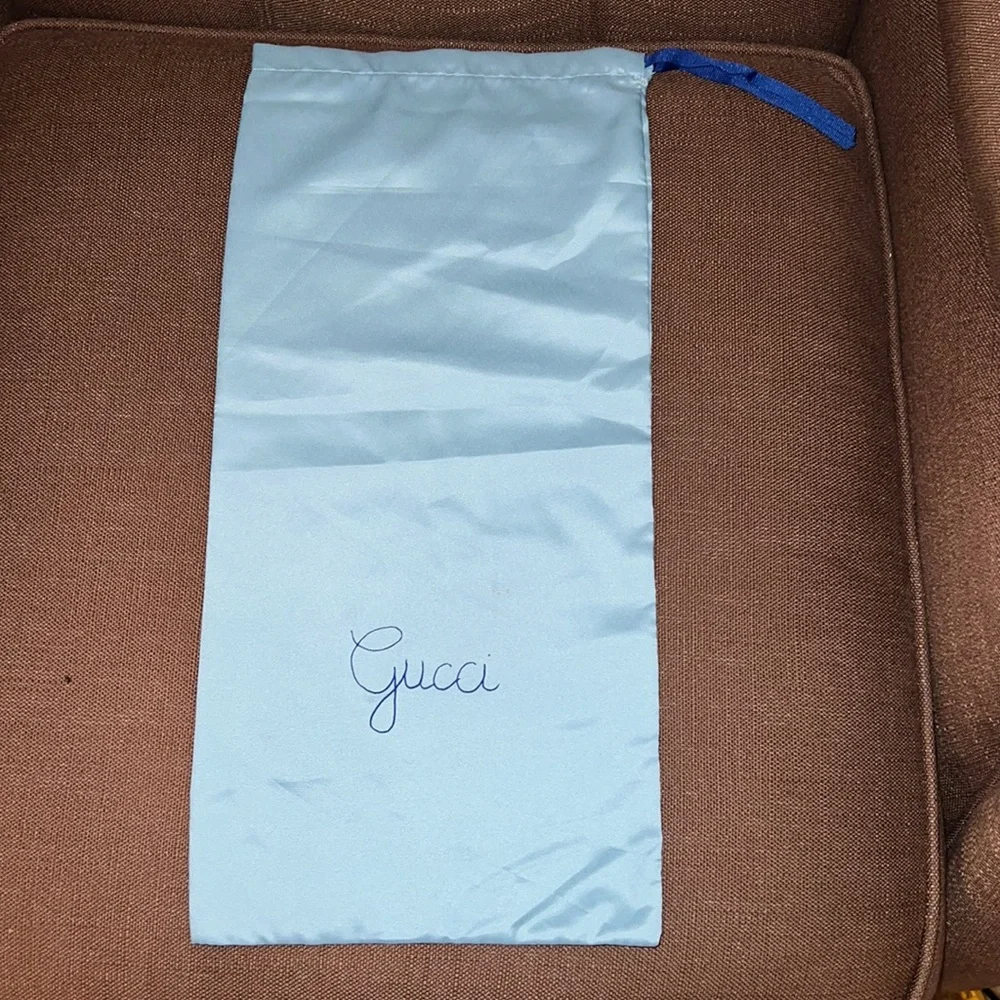 New Blue Gucci Shoe Bags 1 pair
